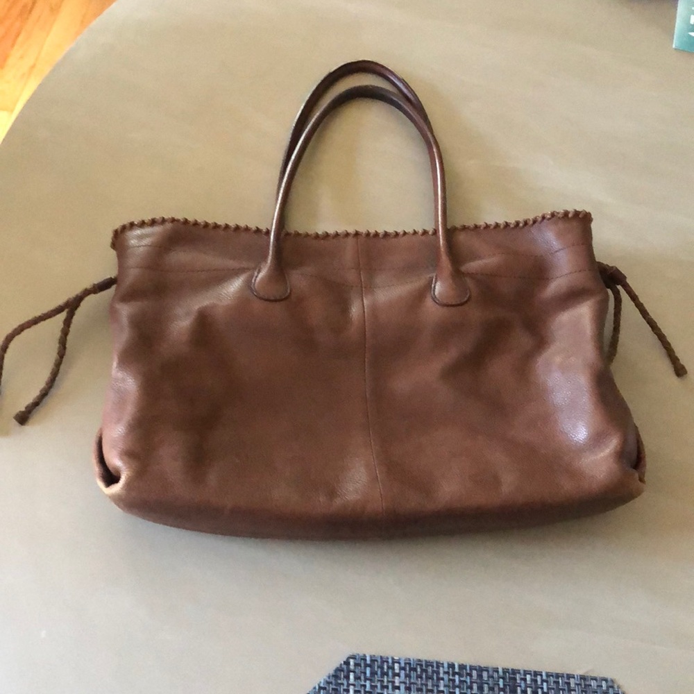 BANANA REPUBLIC Brown Leather Tote